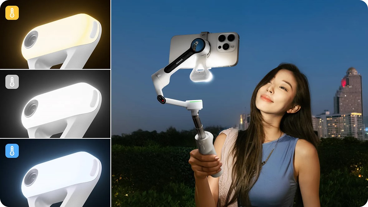 Flow 2 Pro tích hợp khả năng bổ sung sáng tự động, bù sáng vào ban đêm